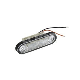 PLAFON LATERAL RECTANGULAR 3LED ROJO 12V 959510307Paquete:1.00