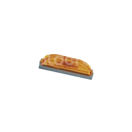 PLAFON FOCO INTERCAMBIABLE LATERAL AMBAR 2123APaquete:1.00