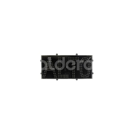 PLAFON LETRERO "ALTO" 172 LEDS 12/24V SIN POLICARBPaquete:1.00