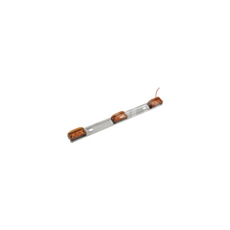 LUZ STOP 9 LED LUZ AMBAR TK-LB011APaquete:1.00