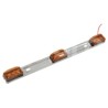 LUZ STOP 9 LED LUZ AMBAR TK-LB011APaquete:1.00