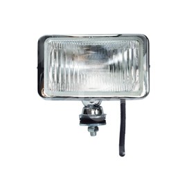 FARO HALOGENO RECTANGULAR BLANCO (8x5x3.5) 55W METPaquete:1.00