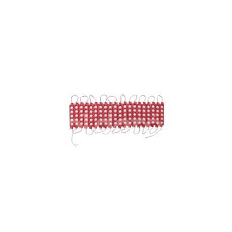 TABLILLA LED 90X14mm 5 LED 5050SMD PROTECCION ROJOPaquete:1.00