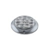 PLAFÓN SELLADO REDONDO PLANO 4" BLANCO 12 LEDS FUNPaquete:1.00