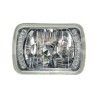 UNIDAD HALOGENO H6052 7" 24 LED 12V AZUL EN-USS605Paquete:1.00