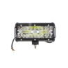 BARRA LED 40 LEDS 2 FILAS 12-30V CON STROBO 168x78Paquete:1.00