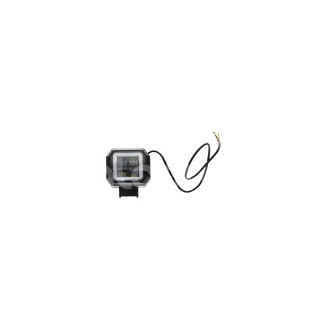 FARO LEDS CUADRADO FLASH CON ARO 70*60*55mm  ENCALPaquete:1.00