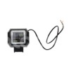 FARO LEDS CUADRADO FLASH CON ARO 70*60*55mm  ENCALPaquete:1.00