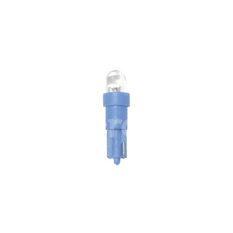 FOCO MINI CON SOQUET 12V 1,2W W2x4,6d 73 LED AZULPaquete:1.00