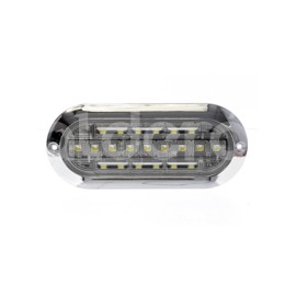 PLAFON OVALADO EXTRA PLANO PL169CR04/B  21 LEDPaquete:1.00