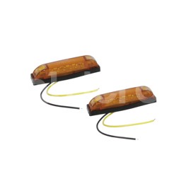PLAFON DE LUZ INTERIOR 6 LED AMBAR 2 PIEZAS TK-TLSPaquete:1.00
