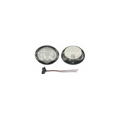 PLAFON SELLADO 4" BLANCO 9 LEDS FIJO NS-TLN0902-WNPaquete:1.00