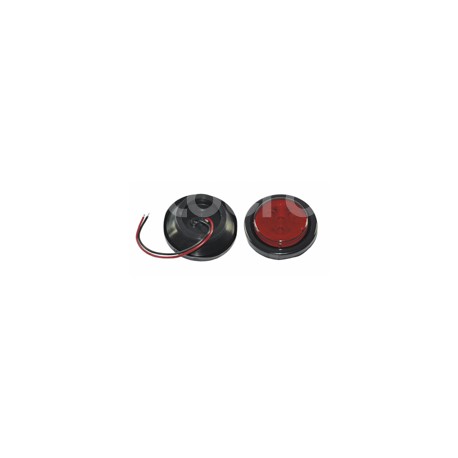 PLAFON SELLADO 2 1/2" ROJO 4 LEDS FIJO NS-TLN0904-Paquete:1.00