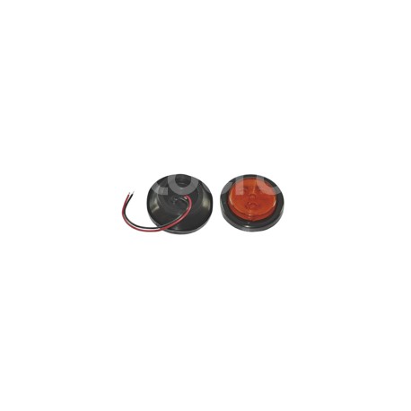 PLAFON SELLADO 2 1/2" AMBAR 4 LEDS FIJO NS-TLN0904Paquete:1.00
