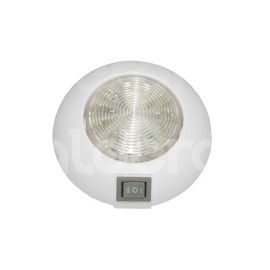 PLAFON SELLADO INTERIOR 2 1/2" BLANCO/ROJO 21 LEDSPaquete:1.00