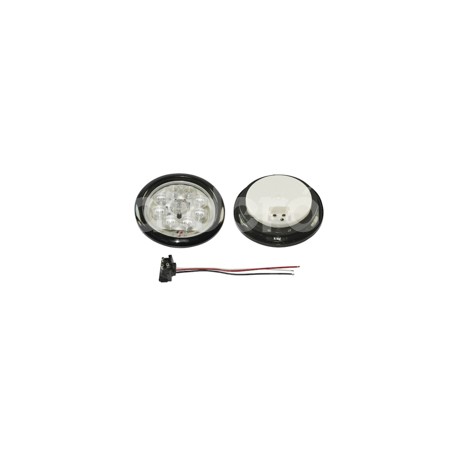 PLAFON SELLADO 4" BLANCO 8 LEDS FLASH NS-TLN0902-WPaquete:1.00