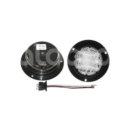 PLAFON SELLADO 4" CLARO 10 LEDS FIJO CON ARILLO 12Paquete:1.00