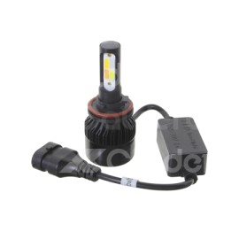 FOCO LED C6 4 COLORES COB H11 KIT (2 PIEZAS) 30W 6Paquete:1.00