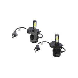 FOCO LED C6 3 COLORES COB H4 ALTA/BAJA KIT (2PZAS)Paquete:1.00
