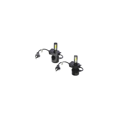 FOCO LED C6 3 COLORES COB H4 ALTA/BAJA KIT (2PZAS)Paquete:1.00