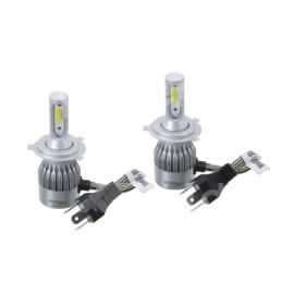 FOCO LED C6 2 COLORES COB H4 ALTA/BAJA KIT (2 PIEZPaquete:1.00