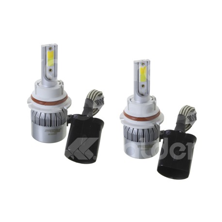 FOCO LED C6 2 COLORES COB 9007 ALTA/BAJA KIT (2 PIPaquete:1.00