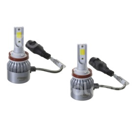 FOCO LED C6 2 COLORES COB H11 KIT (2 PIEZAS) 30W 6Paquete:1.00