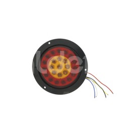 PLAFON SELLADO 4" 24LEDS 5 CABLES,4 FUNCIONES AMBAPaquete:1.00