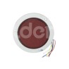 PLAFON SELLADO 4" 8LEDS 5 CABLES,4 FUNCIONES ROJOPaquete:1.00