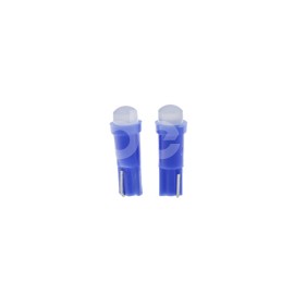 FOCO LED TABLERO T5-1SMD 12V AZUL. BLISTER 2 PIEZAPaquete:1.00