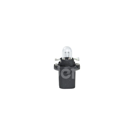 FOCO MINI CON SOQUET 12V 1,2W B8,5d BASE NEGRA 007Paquete:1.00