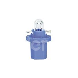 FOCO MINI CON SOQUET 12V 1,2W BX8.5d BASE AZUL CELPaquete:1.00