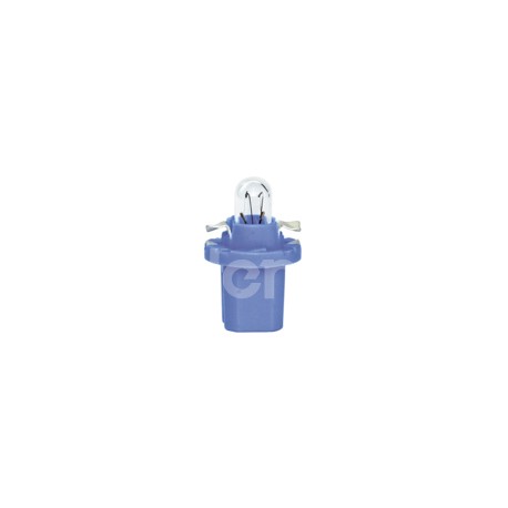 FOCO MINI CON SOQUET 12V 1,2W BX8.5d BASE AZUL CELPaquete:1.00