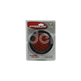 PLAFON SELLADO 4" AMBAR 24 LED ARO PARA FIJAR ENTLPaquete:1.00