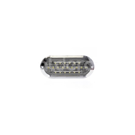 PLAFON OVALADO EXTRA PLANO PL169CR04/B  21 LEDPaquete:1.00