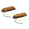 PLAFON DE LUZ INTERIOR 6 LED AMBAR 2 PIEZAS TK-TLSPaquete:1.00