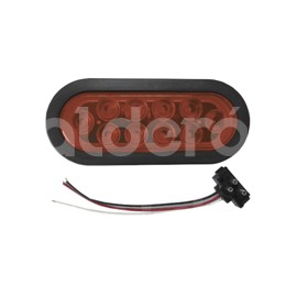 PLAFON SELLADO OVAL 10 LED ROJO FIJO TK-TL271RPaquete:1.00