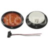 PLAFON SELLADO 4" AMBAR 9 LEDS FIJO NS-TLN0902-YNPaquete:1.00