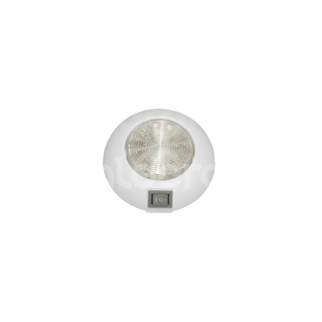 PLAFON SELLADO INTERIOR 2 1/2" BLANCO/ROJO 21 LEDSPaquete:1.00