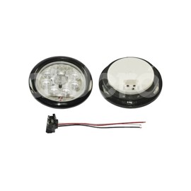PLAFON SELLADO 4" BLANCO 8 LEDS FLASH NS-TLN0902-WPaquete:1.00