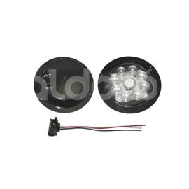 PLAFON SELLADO 4" BLANCO 9 LED FIJO CON ARILLO TK-Paquete:1.00