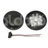 PLAFON SELLADO 4" BLANCO 9 LED FIJO CON ARILLO TK-Paquete:1.00