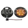 PLAFON SELLADO 4" AMBAR 10 LEDS FIJO CON ARILLO 12Paquete:1.00
