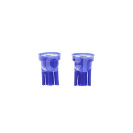 FOCO LED 158 12V 1 LED   AZUL BLISTER (2 PIEZAS)Paquete:1.00