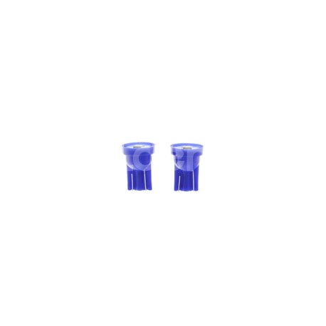 FOCO LED 158 12V 1 LED   AZUL BLISTER (2 PIEZAS)Paquete:1.00