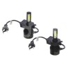 FOCO LED C6 3 COLORES COB H4 ALTA/BAJA KIT (2PZAS)Paquete:1.00