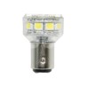 FOCO LED 1157 12V 18 LED 5050SMD BLANCO FLASH (2 PPaquete:1.00