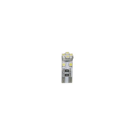 FOCO LED FUSIBLE T10 CANBUS 8SMD 3528SMD 12V BLANCPaquete:1.00