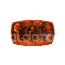 TORRETA FIJA AMBAR 38CM 12/24V 18 PATRONES ECCO 55Paquete:1.00