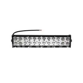 BARRA LEDS 24 LEDS 2 FILAS BLANCO CON STROBO 13.5"Paquete:1.00